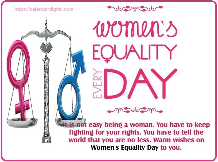 History Of Women's Equality Day - Calendar Digital