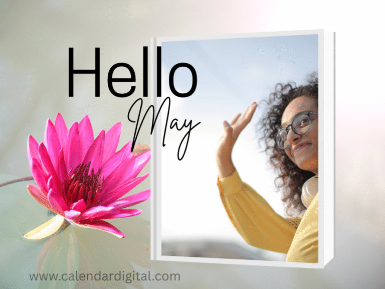 Hello May Images