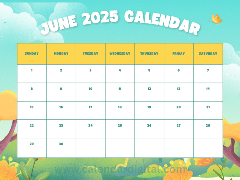 June 2025 Calendar