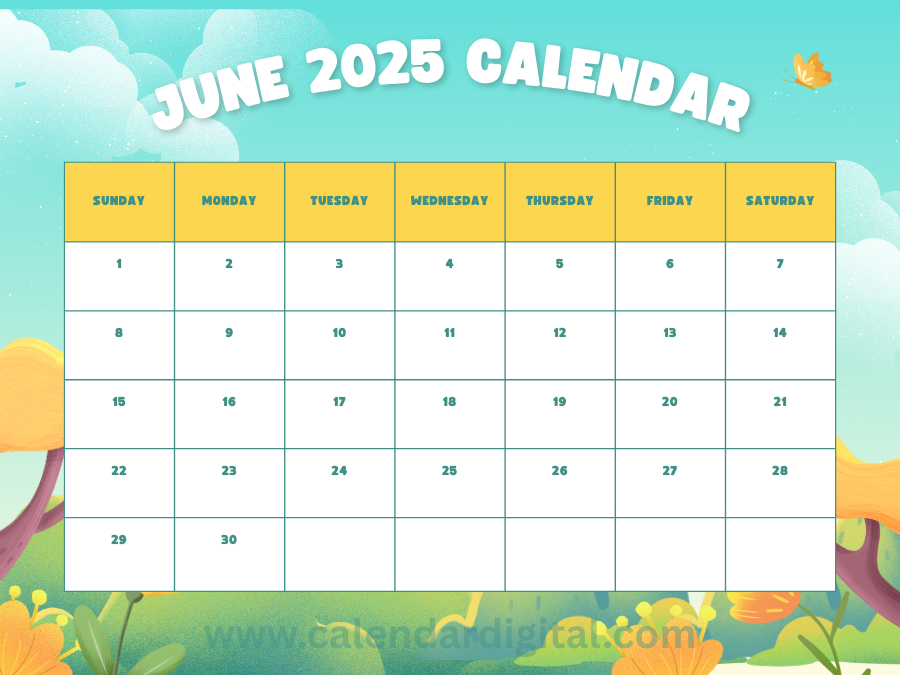 June 2025 Calendar